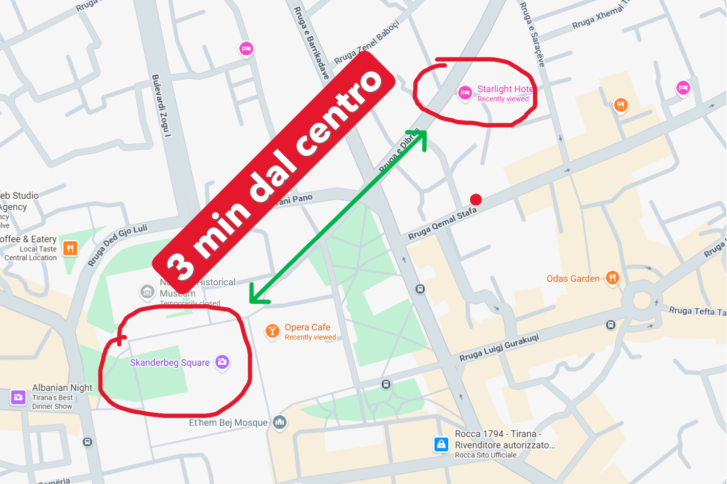 Hotel Starlight - vista esterna